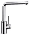 Produktbild: BLANCO 519414 Armatur MILA in CHROM mit Bedienhebel rechts / Einhebelmischer ...