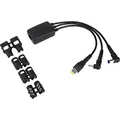 Produktbild: Targus ACC1009EUX Cable de alimentación CC Hydra de 3 clavijas de color negro de Targus (3PT)