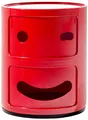 Produktbild: Kartell Componibili Container zwinkernd, Kunststoff, Rot, 32 x 32 x 40 cm
