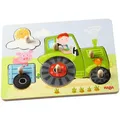 Produktbild: Haba Motorikspielzeug 1302535001, Peters Bauernhof, Steckpuzzle aus Holz, ab 1 Jahr