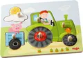 Produktbild: Haba Steckpuzzle 6 Teile Kinder Greifpuzzle Peters Bauernhof 1302535001, Puzzleteile