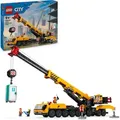 Produktbild: LEGO City Mobiler Baukran, Bauspielzeug für Jungen und Mädchen, Geschenk für kreative Kinder, ausfahrbarer langer Ausleger, 4 Bauarbeiter-Minifi... - Bronze
