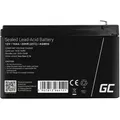 Produktbild: Green-cell Agm50 Wiederaufladbare Batterie Schwarz 12 V 10 Ah