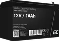 Produktbild: GC AGM50 10AH - Blei-Vlies-Akku, AGM, 12V, 10 Ah