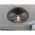 Produktbild: Deckenleuchte Johann Gitter Lampenschirm Metall In Schwarz, Ø 30cm