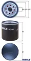 Produktbild: MAHLE OC1051 Ölfilter Motorölfilter