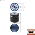 Produktbild: ÖLFILTER OC 1051 FÜR FORD AUSTRALIA MORGAN MAZDA 121/III SOHO DEMIO VOLVO 1.6L