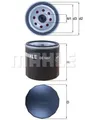 Produktbild: Ölfilter Anschraubfilter OC 1051 MAHLE für FORD FORD USA LADA MAZDA MORGAN VOLVO