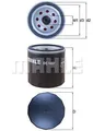 Produktbild: KNECHT OC 1051 Ölfilter für FORD MAZDA MORGAN VOLVO