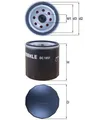 Produktbild: NEU - KNECHT OC1051 Ölfilter für FORD FORD USA HYUNDAI LADA MAZDA MORGAN VOLVO