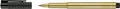Produktbild: FABER-CASTELL 167350 - Tuschestift Pitt artist pen, Stärke 1,5 mm, gold, 1 Stück