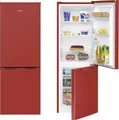 Produktbild: Bomann® Kühlschrank mit Gefrierfach | | 143cm | Kühl Gefrierkombination leise | Türanschlag wechselbar | 175L | KG 320.2 rot