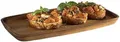 Produktbild: APS Servierbrett, Brett aus geöltem Akazienholz, Tablett aus Holz, Holzbrett für den Service, braun, 15 x 30 cm, 2 cm Höhe