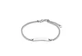Produktbild: Amor Armband Amor Identarmband für Damen, 925 Sterling Silber (Identarmband, 1-tlg)