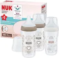 Produktbild: NUK Perfect Match 3er Flaschenset 260ml – Regenbogen & Herz