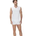 Produktbild: Mey Tanktop Dry Cotton mit V-Ausschnitt, breite Träger, Single Jersey-Qualität weiß 6