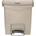 Produktbild: Rubbermaid Tretabfalleimer Slim Jim 1883455 Kunststoff 15l beige - Beige