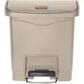 Produktbild: Rubbermaid Tretabfalleimer Slim Jim 1883455 Kunststoff 15l beige