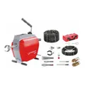 Produktbild: Rothenberger R600 Rohrreinigungsmaschine mit Spiralen-/Werkzeugset 16-22 mm
