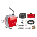 Produktbild: R600 Maszyna do czyszczenia rur ze spiralą/zestawem narzędzi 16-22mm