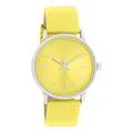 Produktbild: Oozoo Timepieces Damen Uhr in Gelb - Armbanduhr Damen mit Lederarmband | Hochwertige Uhr für Frauen| Edle Analog Damenuhr in rund C11462