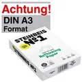 Produktbild: STEINBEIS Recyclingpapier No.1 DIN A3 80 g/qm 500 Blatt