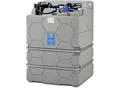 Produktbild: Tankanlage CEMO CUBE Indoor Premium für AdBlue®, 8 m Schlauch, Schlauchaufroller, Zähler K24, B 1200 x T 1150 x H 1800 mm, 1500 l Volumen