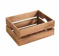 Produktbild: KESPER® Aufbewahrungsbox 69404 (Einzeln), FSC Kiefernholz, Geflammt, Tragegriffe