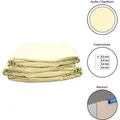 Produktbild: Poolfolie Ersatzfolie Rundbecken 450x90cm - Dicke 0,2mm - Overlap - sand - Grau