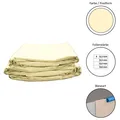 Produktbild: Pool Ersatzfolie 450x90cm, overlap, sandfarben, 0,2mm - Innenhülle für Rundpool