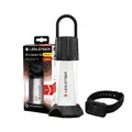 Produktbild: Ledlenser ML6 Connect Warm Light LED Laterne, 750 Lumen, bis zu 180h Laufzeit, aufladbar mit Akku, blendfreies Licht, Powerbank, Bluetooth-Fernbedienung, Magnet, Outdoor, Camping, Schwarz