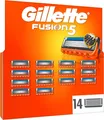 Produktbild: Gillette Fusion5 Rasierklingen Original größerer Gleitstreifen 14 Ersatzklingen
