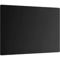 Produktbild: ALLboards Glas Herdabdeckplatte Schneidebrett SCHWARZ CLASSIC BLACK 52×60 cm Multi-Platte Arbeitsplatte Herdschutz