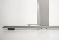 Produktbild: KERKMANN Schreibtisch Steh-/Sitztisch Move 2 elektrisch Fuß silber 100x60x63-127cm anthrazit