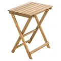Produktbild: Dehner Klapptisch Macao, Balkontisch, Beistelltisch, ca. 60 x 50 x 36 cm, FSC® Akazienholz, geölt, natur - Hellbraun