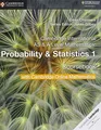 Produktbild: Cambridge International As & a Level Mathematics Probability & Statistics 1 Coursebook + Cambridge Online Mathematics, 2 Years Access