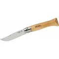 Produktbild: Opinel N°08 254119 Taschenmesser mit Holster Holz, Chrom