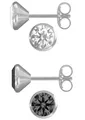 Produktbild: Firetti Ohrstecker-Set Multipack Schmuck Geschenk Silber 925 Ohrstecker Glitzerstein (Set, 4-tlg), mit Zirkonia (synth)