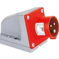 Produktbild: CEE-Wandgerätestecker 32A, 5-polig, 400V Twist, IP44 - Schraubklemmen