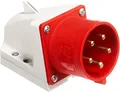 Produktbild: PC-Electric Stecker 525-6 CEE-Wandmontage, 5-polig, 32 A, 200/346 V - 240/415 V