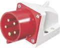 Produktbild: PCE CEE-Wandgerätestecker 32A 400V Twist IP44 Schraubklemmen