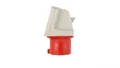 Produktbild: Wtyczka odbiornikowa 32A 5P 400V czerwona IP44 525-6