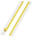 Produktbild: Heftstreifen Filefix® aus PET, selbstklebend, 25 x 295 mm, transparent, 50 Stück