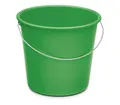 Produktbild: Nölle Baueimer Haushaltseimer 10 Liter grün, (Stück, 1-tlg., Haushaltseimer), Kübel Putzbehälter Wassereimer Reinigungseimer Plastikeimer Behälter