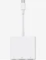 Produktbild: Apple Multiport USB-C Adapter - Weiß (MW5M3ZM/A)