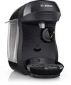 Produktbild: Tassimo Happy Kapselmaschine TAS1002N Kaffeemaschine by Bosch, über 70 Getränke, vollautomatisch, geeignet für alle Tassen, platzsparend, 1400 W, schwarz/anthrazit