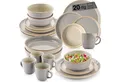 Produktbild: SÄNGER Tafelservice Rio Geschirrset (20-tlg), 4 Personen, Steingut, Kombiservice (Teller und Tassen), Handmade, VALUE COLLECTION