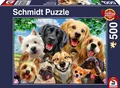 Produktbild: Schmidt Spiele Puzzle Puzzle - Hunde-Selfie (500 Teile), Puzzleteile