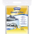 Produktbild: Swirl Kombi-Filter für Dunstabzugshauben, 2-Filter-System mit Aktivkohle & Fettfilter, reduziert Küchengerüche & Fettablagerungen, Universalgröße 47x57 cm