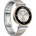 Produktbild: Huawei Watch GT4 Stainless Steel 41 mm Smartwatch silver Bluetooth GPS NFC Touch